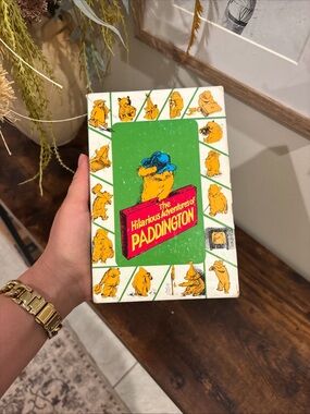 Paddington Bear Illustrated Box - Green and Yellow